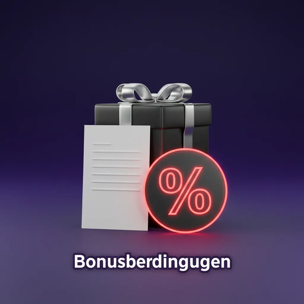Infografik: Bonusbedingungen – ab 18, DE verifiziert; 1 Bonus/Einzahlung; Mindesteinzahlung; max. Einsatz 5 €; Slots 100%.