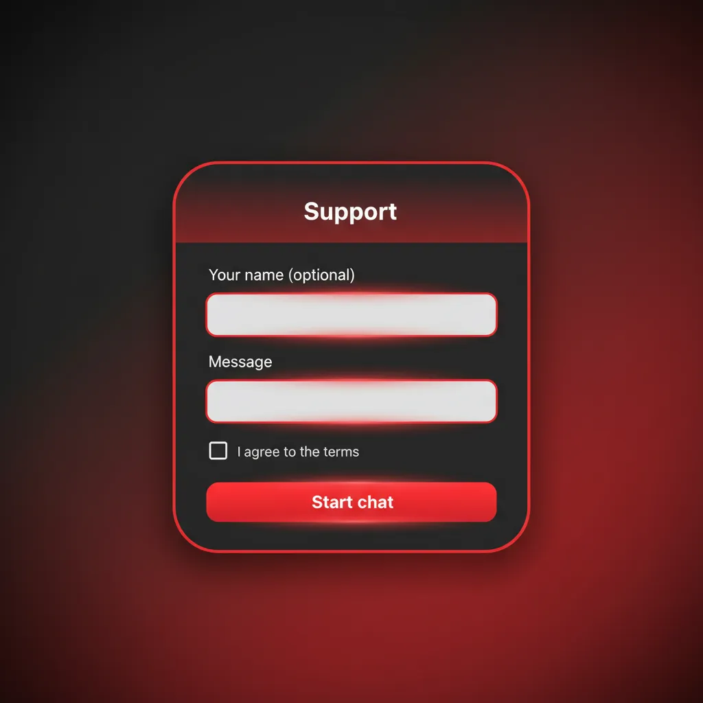 Kundenservice in Deutschland: 24/7 Support zu Konto, Zahlungen, Boni, Technik – Live‑Chat, Kontaktformular, FAQ, DE/EN.