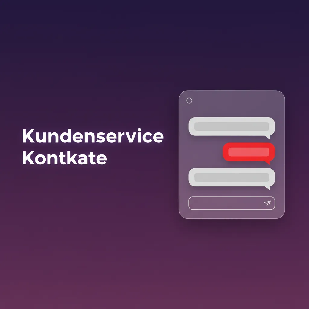 Kundenservice-Kontakte zu Einzahlungen: Live-Chat 24/7, E‑Mail-Formular, Hilfe-Center FAQs, Ticket-Anfrage im Konto.