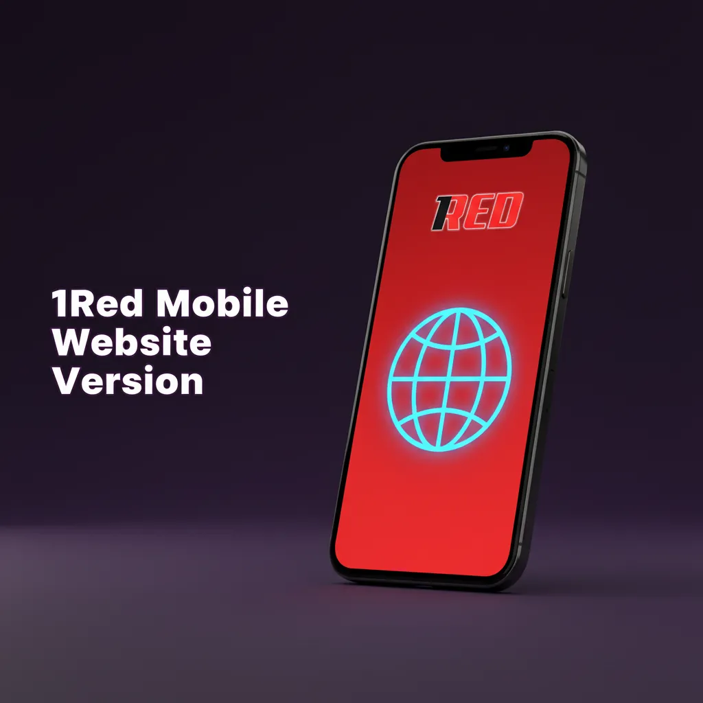 1Red mobile Website auf Smartphone und Tablet: Wetten und Casino im Browser, ohne Installation.