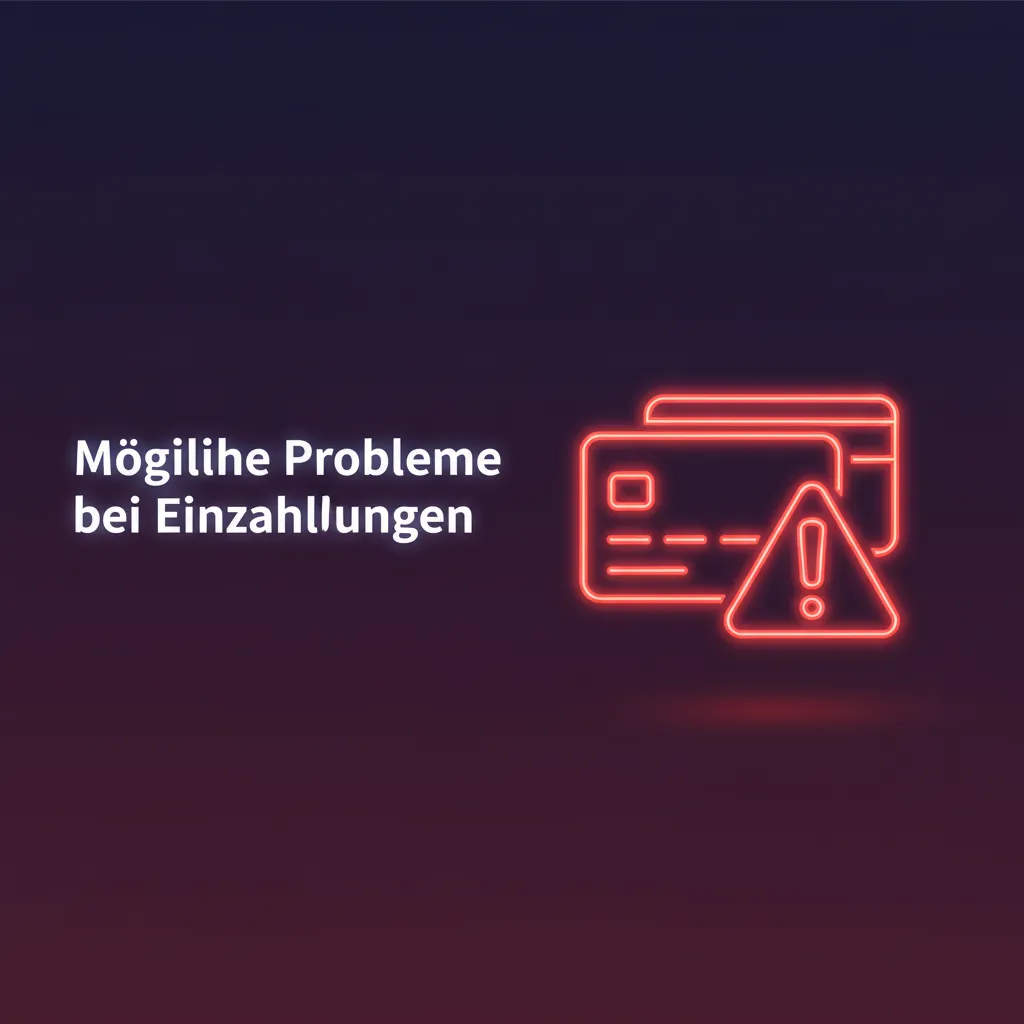Grafik: Einzahlungsprobleme – 3D Secure fehlgeschlagen, Karte abgelehnt, Limit überschritten, Verifizierung, SEPA-Verzug.