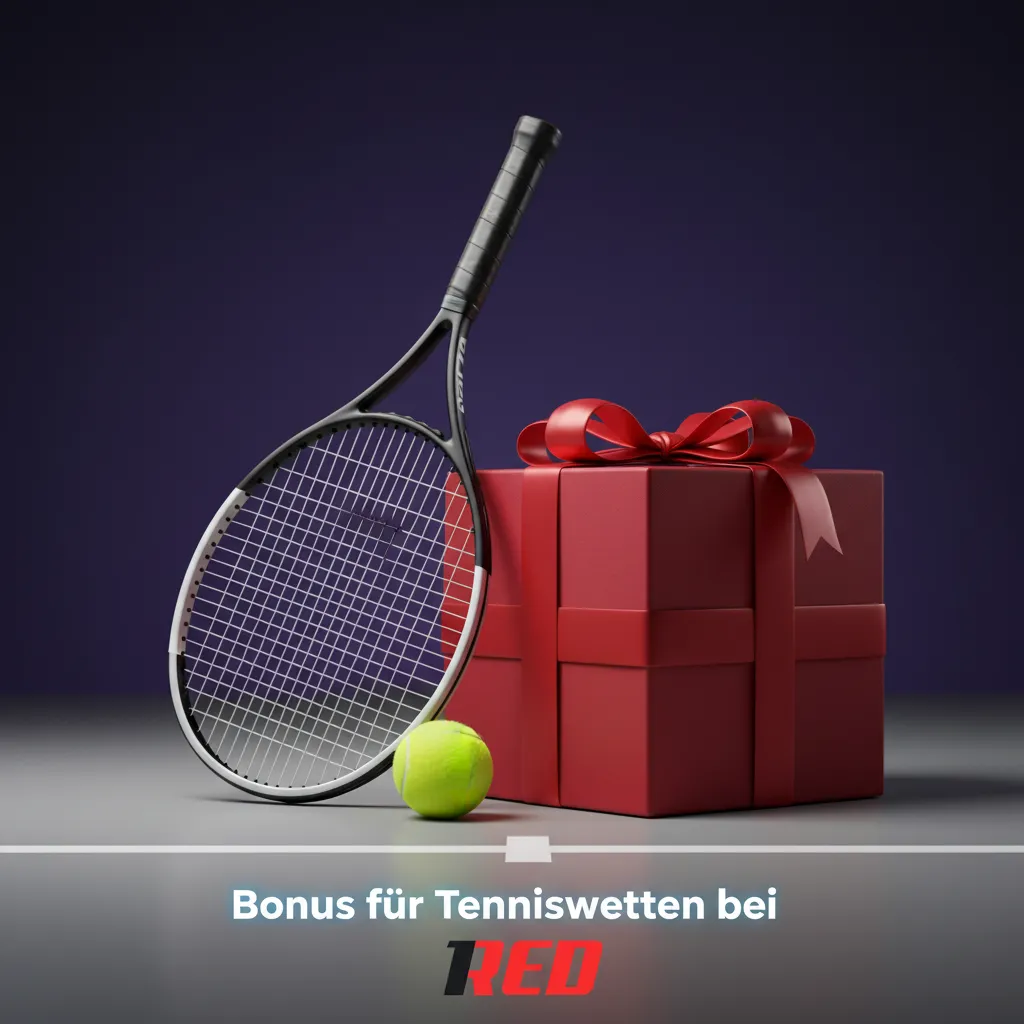 Promo-Banner: 1Red Tenniswetten‑Willkommensbonus; nutzbar Pre‑Match/Live. Bedingungen und Mindestquote vor Aktivierung.