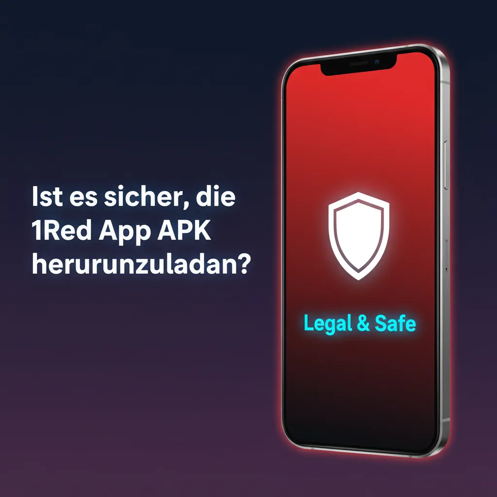 Handy mit 1Red App APK Download, Lizenz- und SSL-Siegel; sichere, regulierte Zahlungen und Wetten.