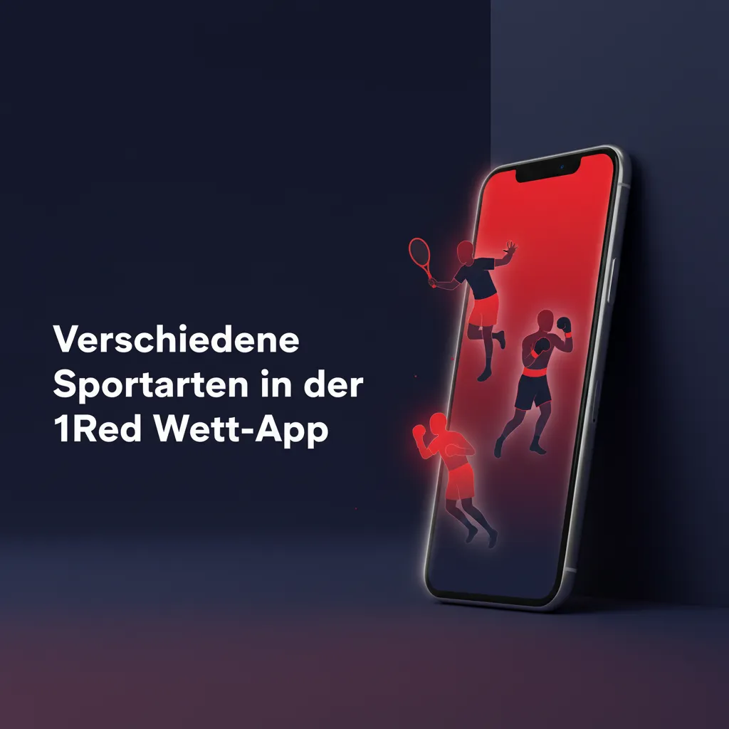 1Red Wett-App: Sportartenliste inkl. Fußball, Tennis, Basketball, eSports; Live- & Vor-Match-Wetten, Statistik, Live-Streams.