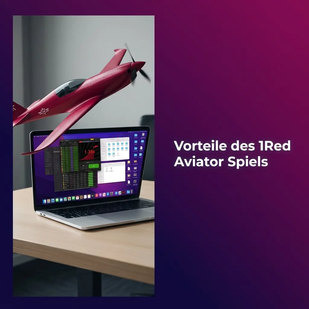 Vorteile des 1Red Aviator Spiels: hoher RTP, Demo-Modus, Bonus, mobile App und zwei Einsätze pro Runde