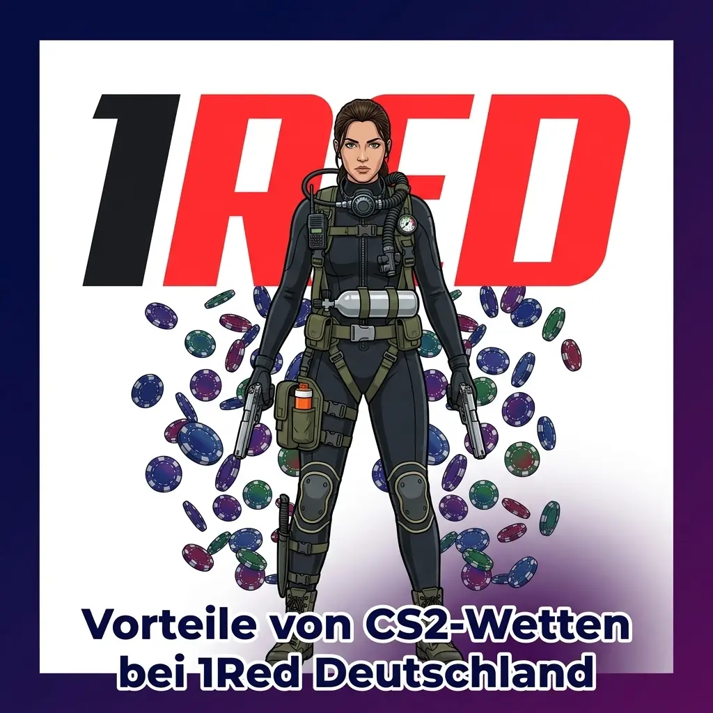 Vorteile von CS2-Wetten bei 1Red Deutschland: Boni, lokale Zahlungen, Support und Mobile App